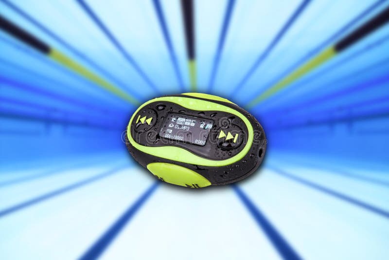 Portable Mini MP3 Waterproof Resistance With Swimming Pool