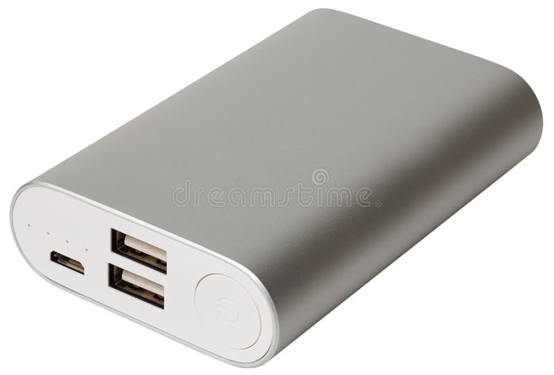 Portable Power Bank Isolated Stock Photo Image of portable, charging