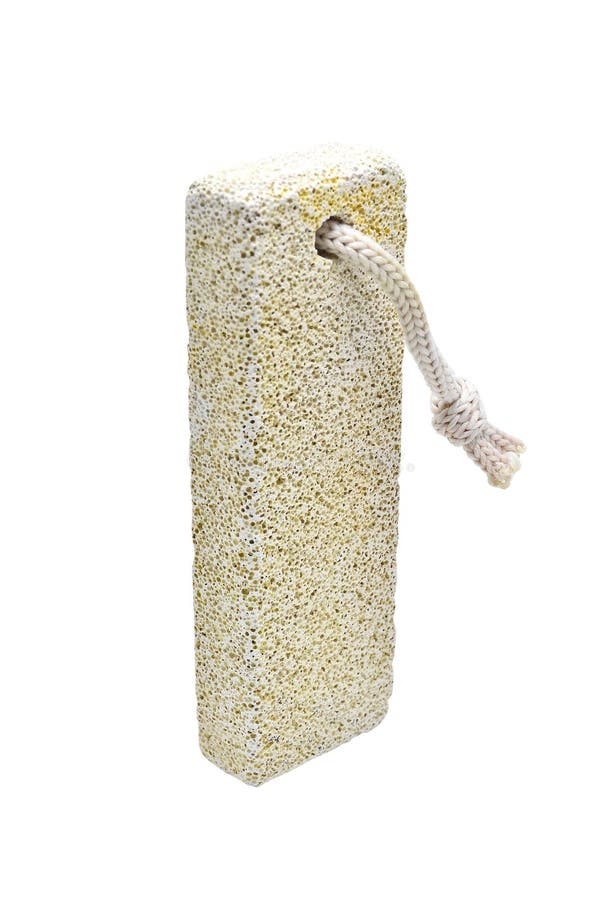 Portable Rectangular Rough Stone Foot Scrubber Stock Image Image of