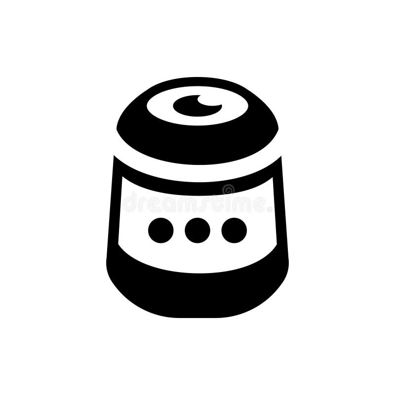 Portable speaker icon stock vector. Illustration of wireless 224209111