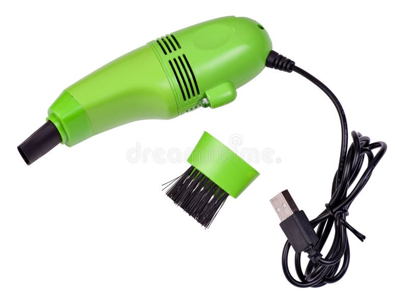 Portable Usb Vacuum Cleaner Stock Image Image of collector, motor
