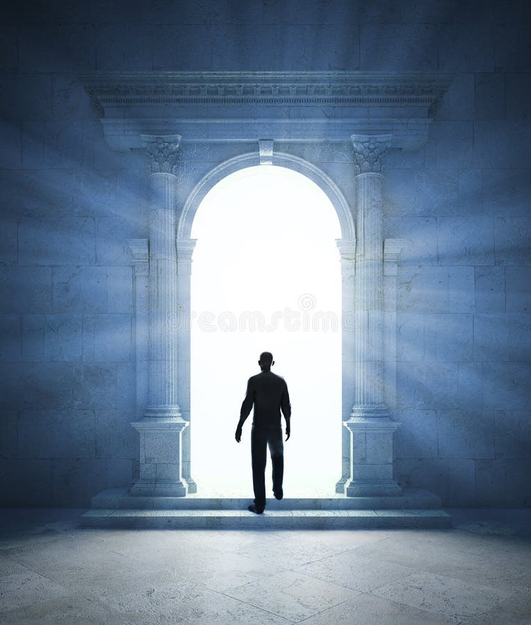Portale misterioso illustrazione di stock Portale misterioso illustrazione di stock