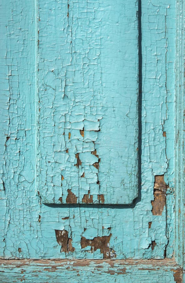 Portas de madeira sarapintados da pintura do cinza azul foto de stock Portas de madeira sarapintados da pintura do cinza azul foto de stock
