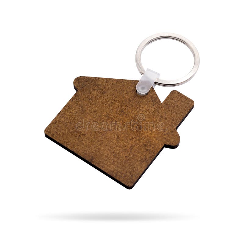 Porte-cl?s en bois d'isolement sur le fond blanc Cha?ne principale pour votre conception Objet de chemins de coupure Forme de Cha images stock Porte-cl?s en bois d'isolement sur le fond blanc Cha?ne principale pour votre conception Objet de chemins de coupure Forme de Cha images stock