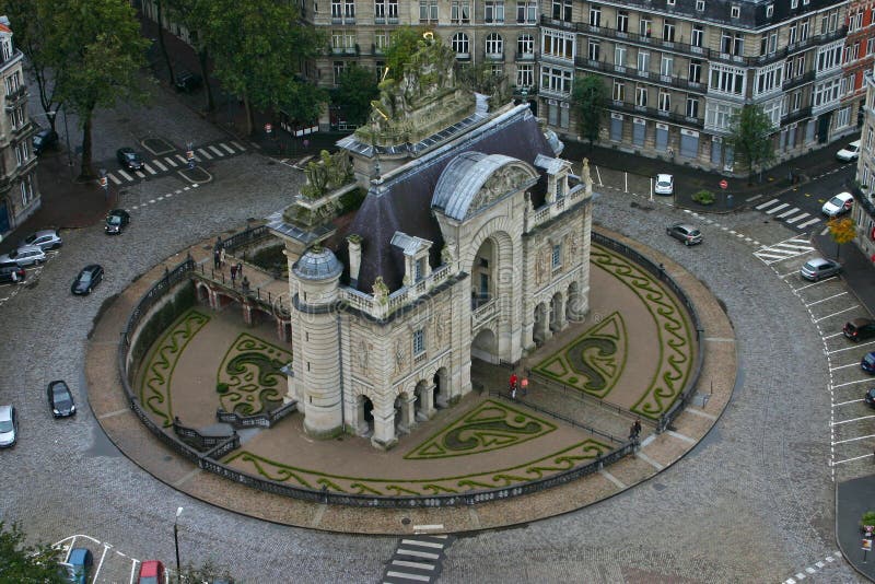 Porte de horisontalParis - Lille - fotografering för bildbyråer Porte de horisontalParis - Lille - fotografering för bildbyråer