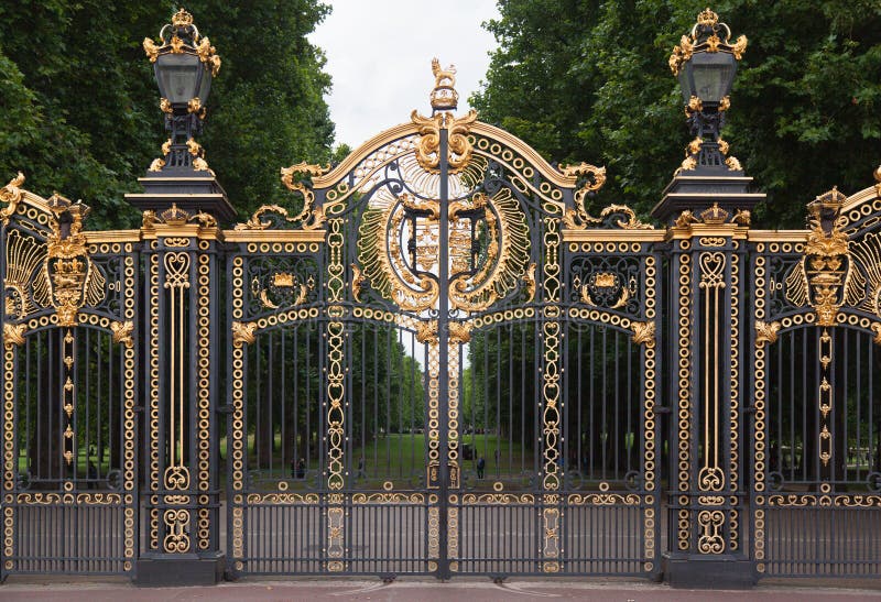 Porte Londres Angleterre de Buckingham Palace