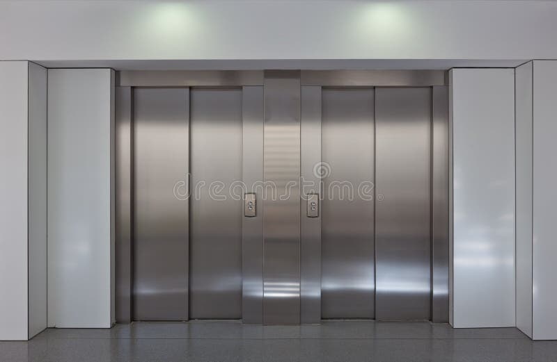 Portes d'ascenseur photographie stock Portes d'ascenseur photographie stock
