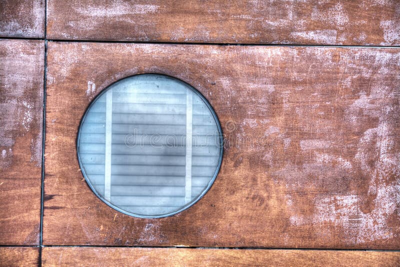Porthole in the wood stock photo. Image of frame, porthole 48440566