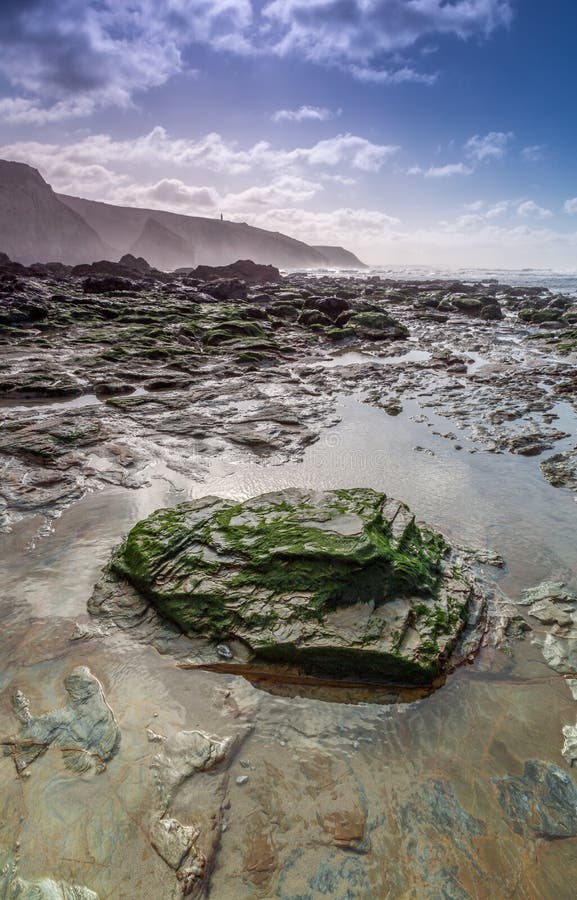 Porthtowan в kernow Корнуолла Англии Великобритании стоковая фотография Porthtowan в kernow Корнуолла Англии Великобритании стоковая фотография