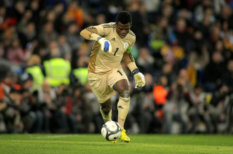 Portiere Nigeriano Chigozie Agbim Fotografia Stock Editoriale