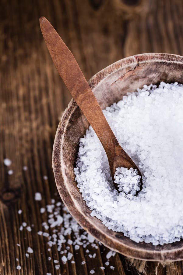 Portion of Coarse Salt stock photo. Image of salt, condiment 69159260