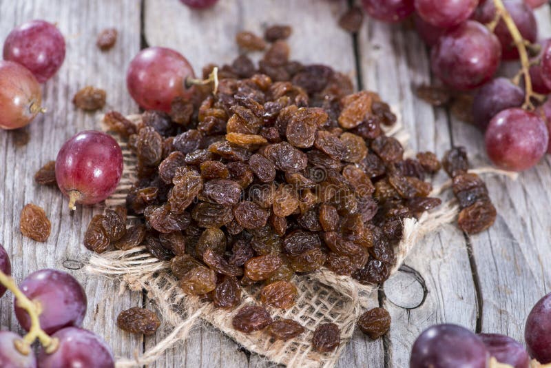 Portion of Raisins stock photo. Image of seasonal, plant 35631658