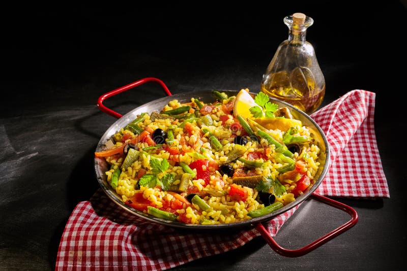 Paella végétarienne « Paella de verduras » Recette