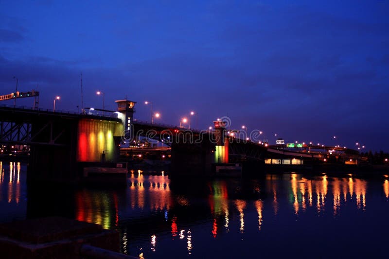 Portland-Brücke stockbild Portland-Brücke stockbild