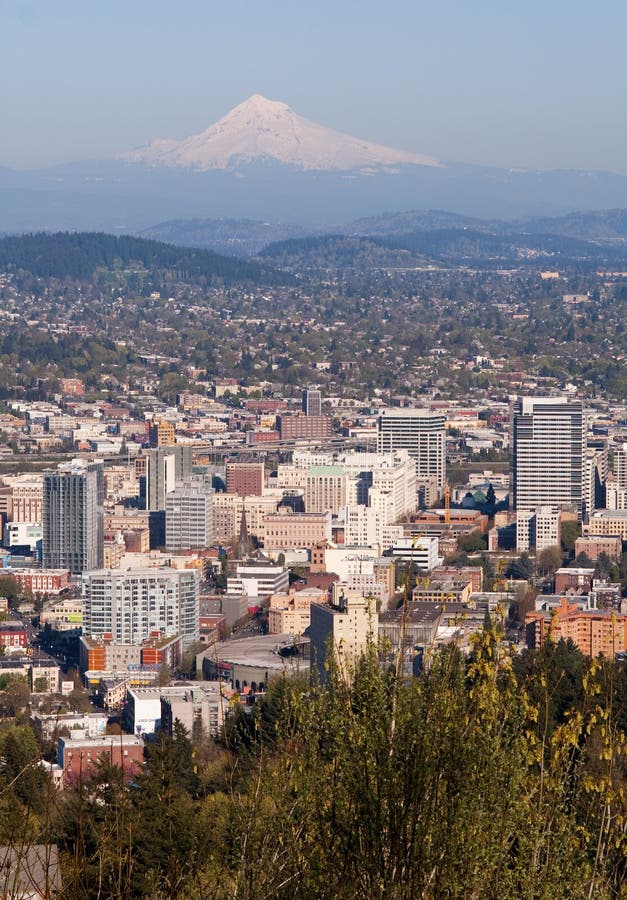Portland da baixa foto de stock. Imagem de distância 18264646