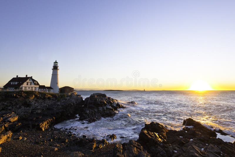 Portland Head Light Lighthouse stock images Portland Head Light Lighthouse stock images