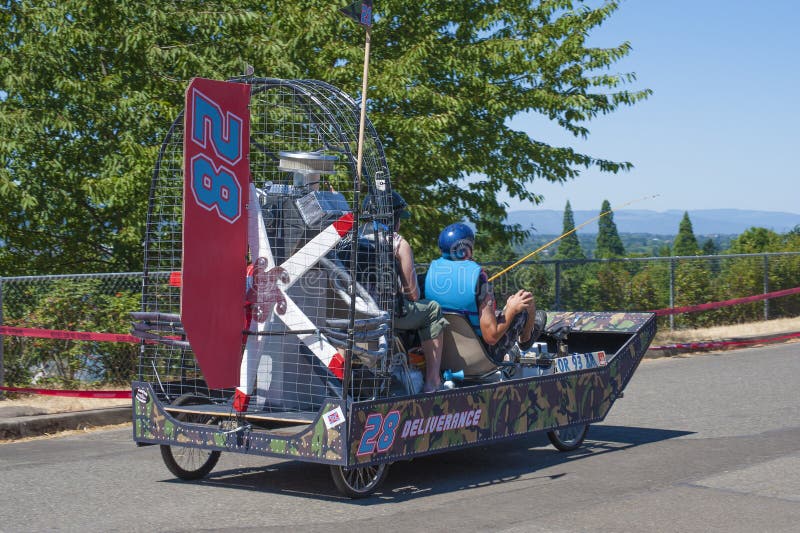 Portland Oregon Mt. Tabor Soap Box Derby Editorial Photo Image of