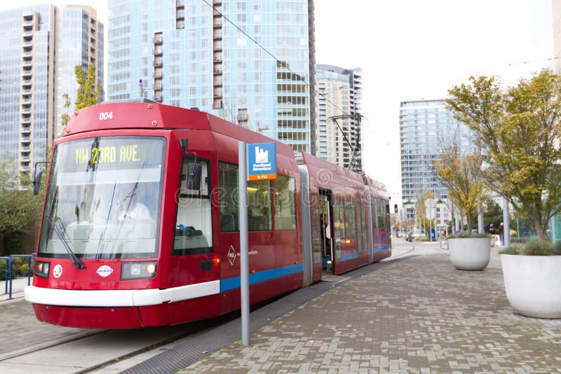 Portland, Oregon- November 19, 2011 royalty free stock photo