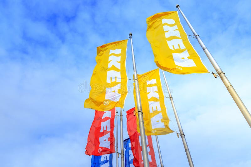 IKEA Home Furnishings Store. Located in Cascades Pkwy, Portland, Oregon. stock photography IKEA Home Furnishings Store. Located in Cascades Pkwy, Portland, Oregon. stock photography
