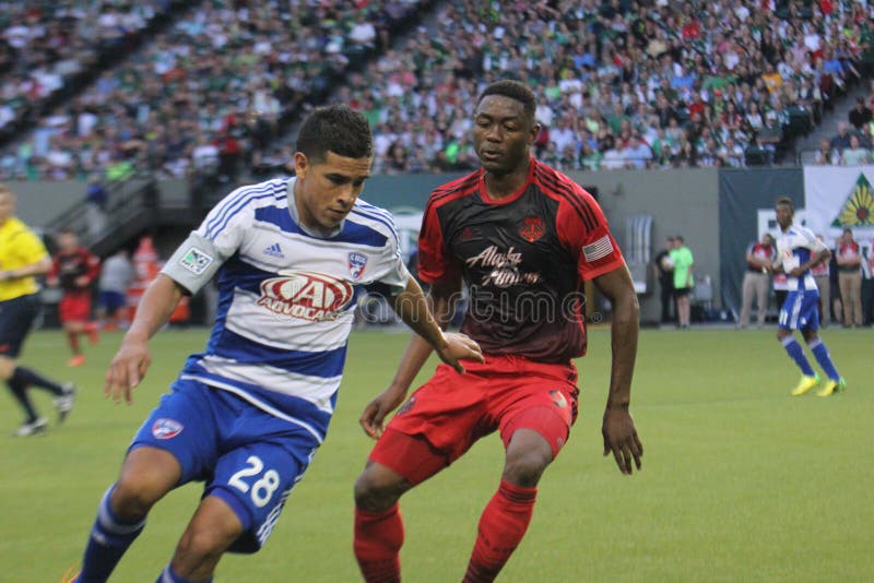 Timbers vs Dallas editorial image. Image of arena, player 41507735