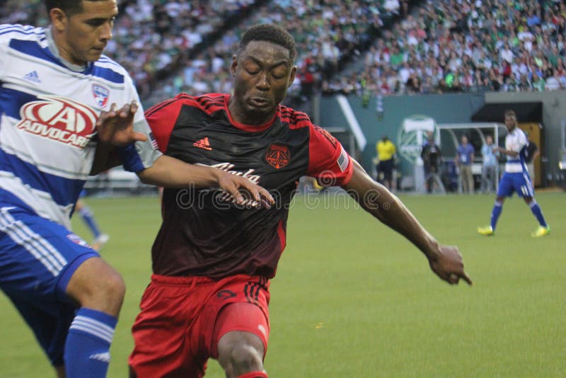 Timbers vs Dallas editorial image. Image of arena, player 41507735