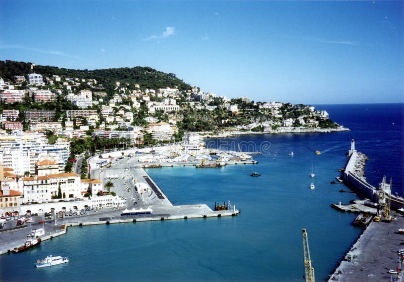 Porto agradável (de France) imagem de stock Porto agradável (de France) imagem de stock