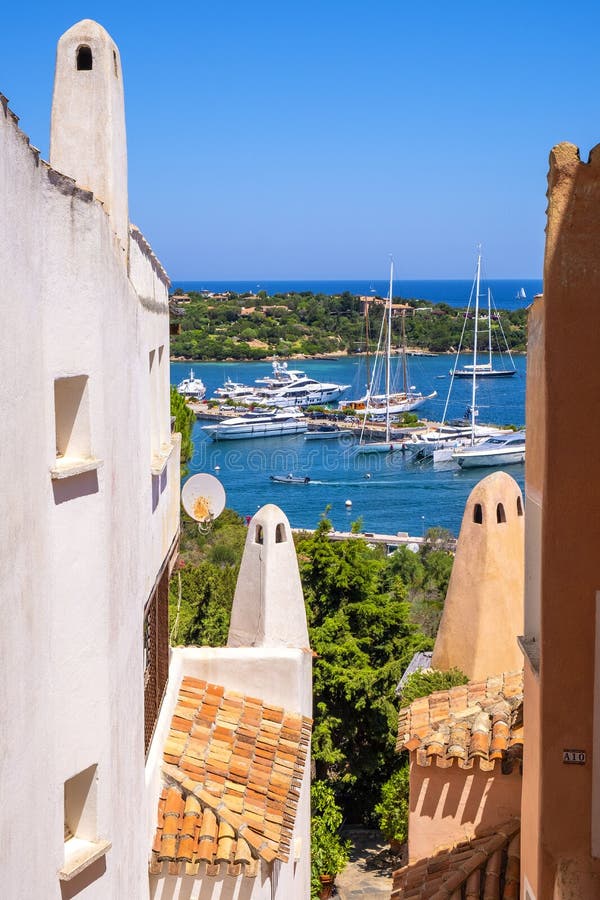 Porto Cervo Sardinia Italy Picturesque View Of Luxury Yacht Port porto-cervo-sardinia-italy-picturesque-view-of-luxury-yacht-port