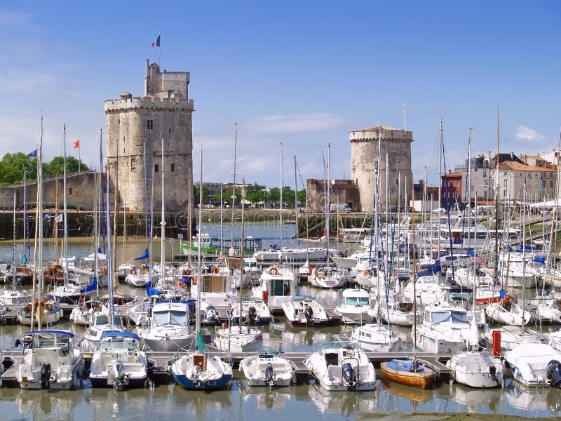 Porto de La Rochelle, France fotos de stock Porto de La Rochelle, France fotos de stock