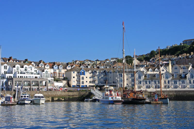 Porto di Brixham fotografie stock Porto di Brixham fotografie stock