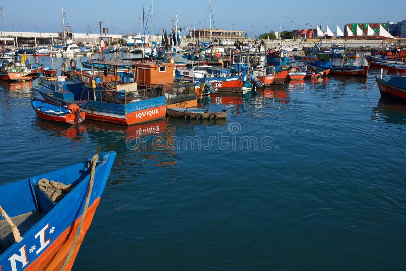 Porto di Iquique fotografie stock libere da diritti Porto di Iquique fotografie stock libere da diritti