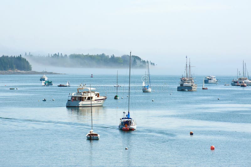 Porto do sudoeste, Maine imagem de stock Porto do sudoeste, Maine imagem de stock