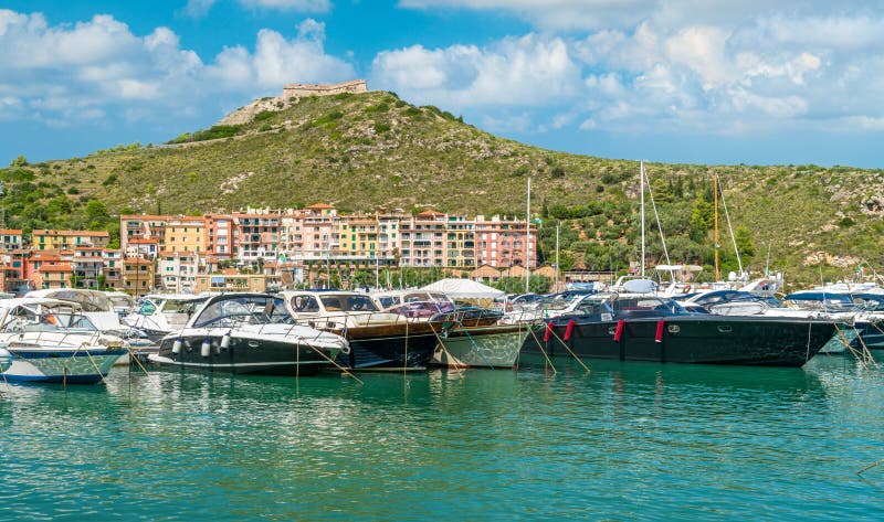 Porto Ercole, in Monte Argentario, in the Tuscany region of Italy. stock images Porto Ercole, in Monte Argentario, in the Tuscany region of Italy. stock images