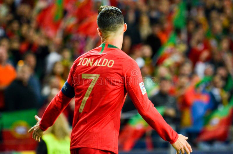 PORTO, PORTUGLAL - June 09, 2019: Cristiano Ronaldo Player ...