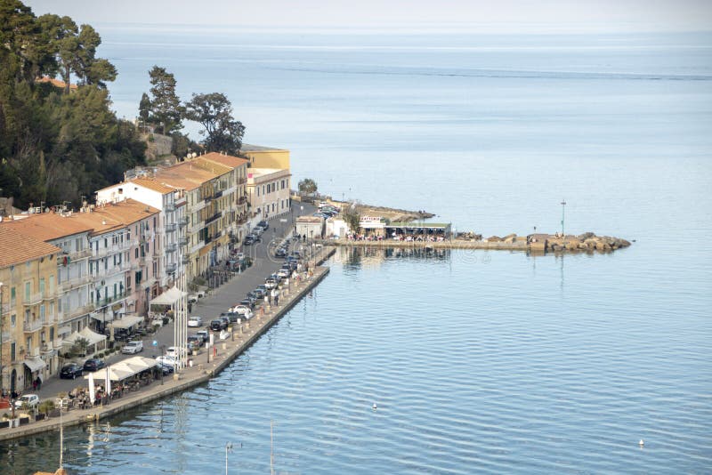 Porto Santo Stefano stockbilder Porto Santo Stefano stockbilder