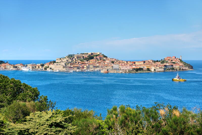 Portoferraio, Insel von Elba, Italien. lizenzfreies stockfoto Portoferraio, Insel von Elba, Italien. lizenzfreies stockfoto