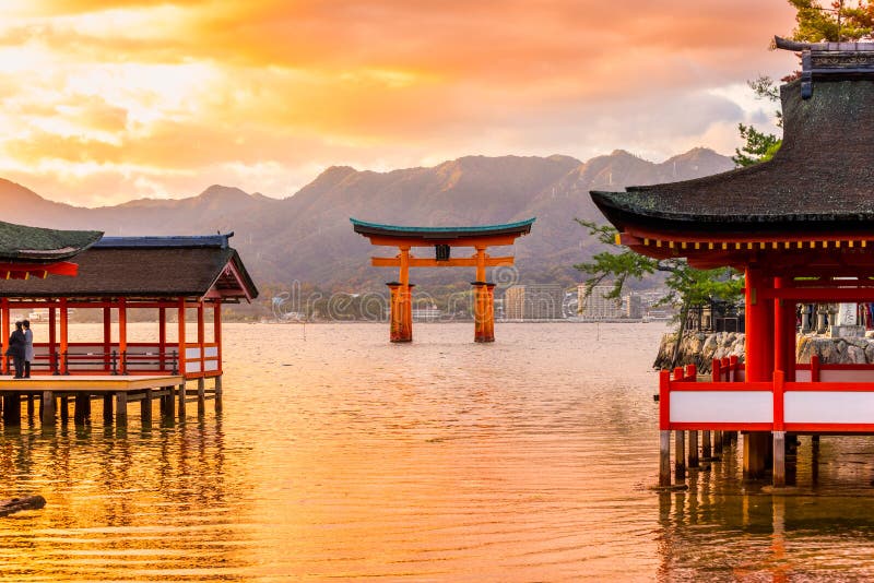 Miyajima, The famous Floating Torii gate, Japan. Miyajima, The famous Floating Torii gate, Japan.