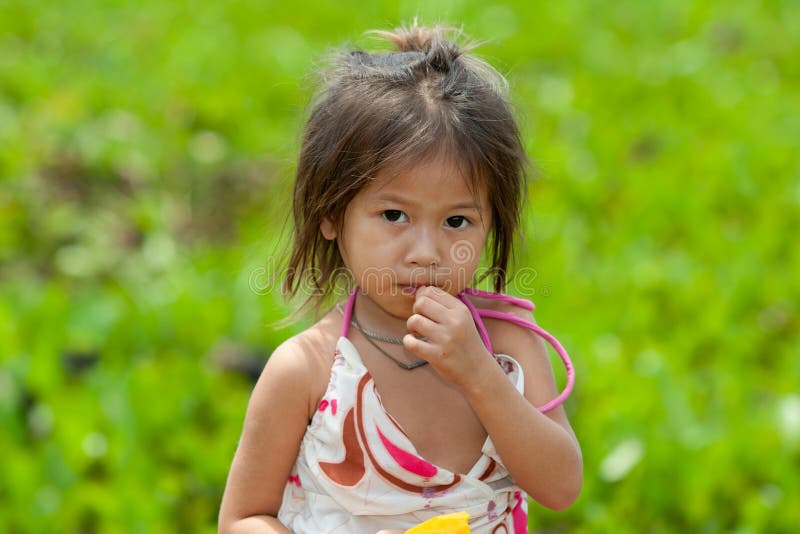 Portrait of asian girl