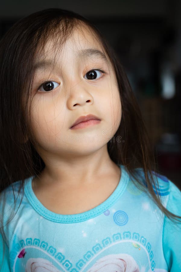 Portrait of an Asian Toddler, 3 Years Old. Cheeerful, Joyful and Full ...
