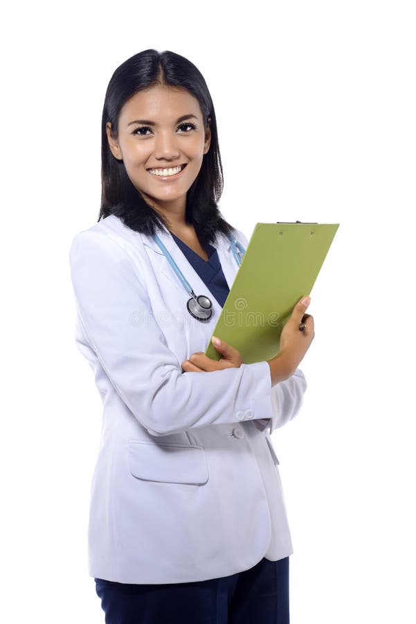 Portrait Of Asian Young Doctor