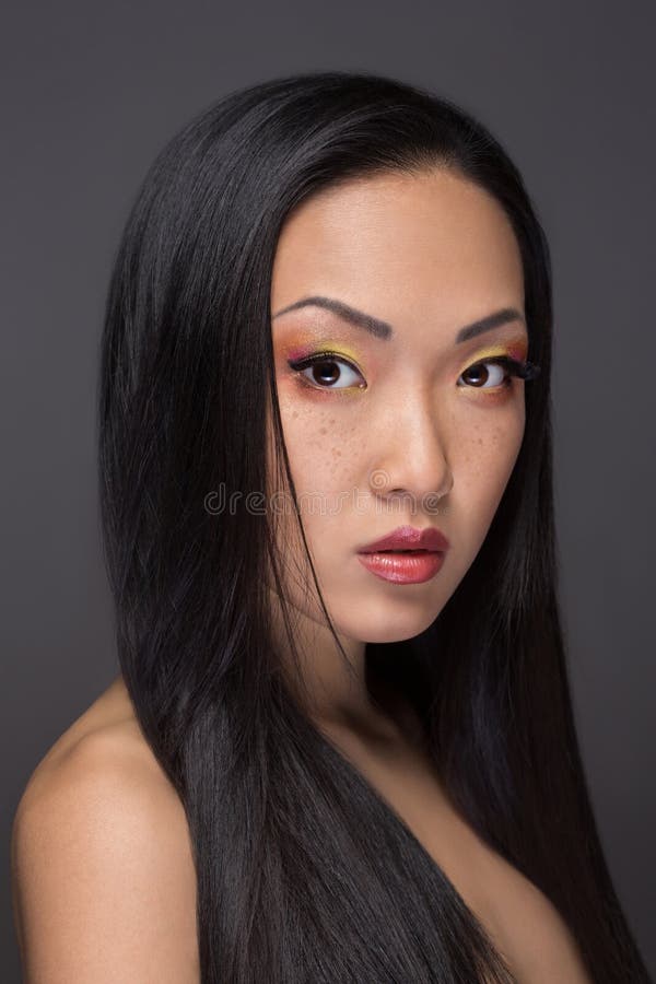 Beauty Portrait Handsome Asian Model Stock Image Image Of Health Fashion 47208667