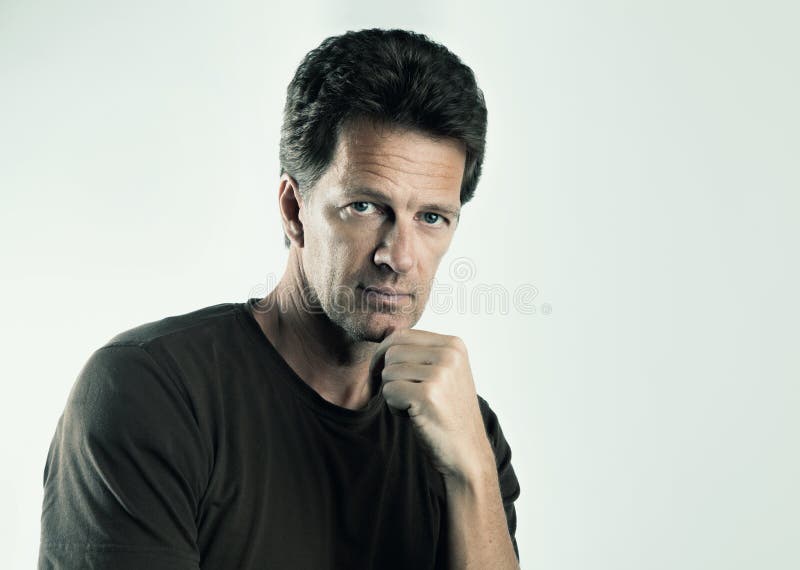 Portrait of an attractive man stock images Portrait of an attractive man stock images