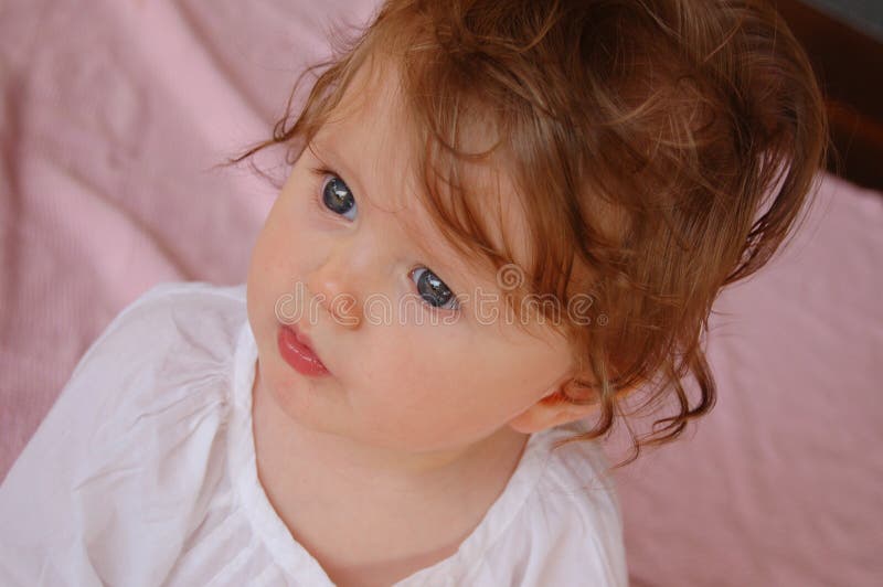 Portrait of baby girl
