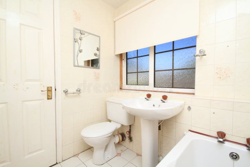 Portrait of a Modern Bathroom Stock Photo Image of bath, shower