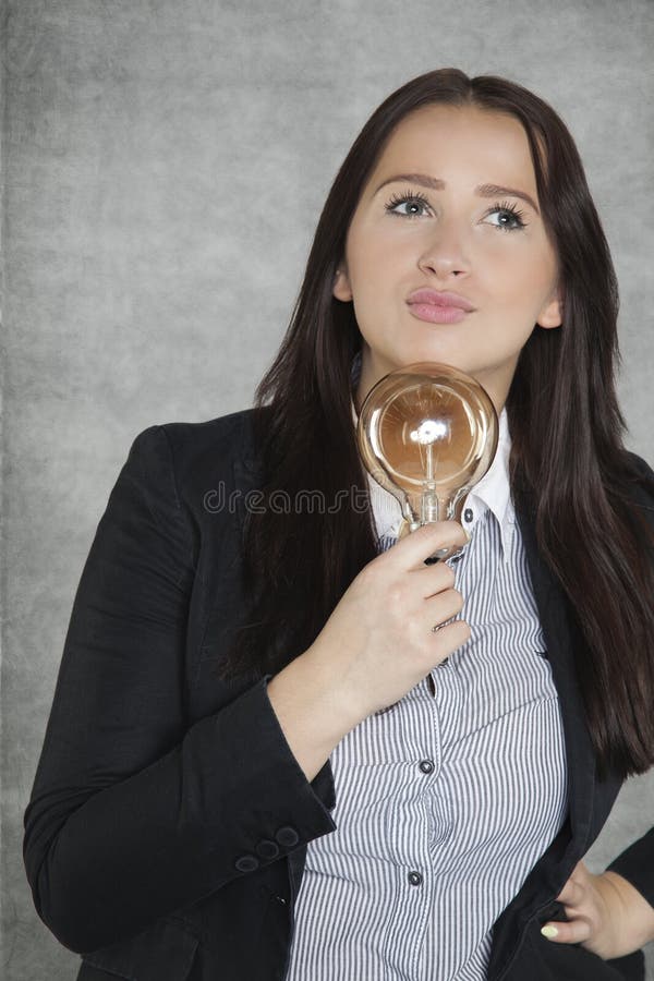 Businesswoman is Very Multitasking Stock Im photo