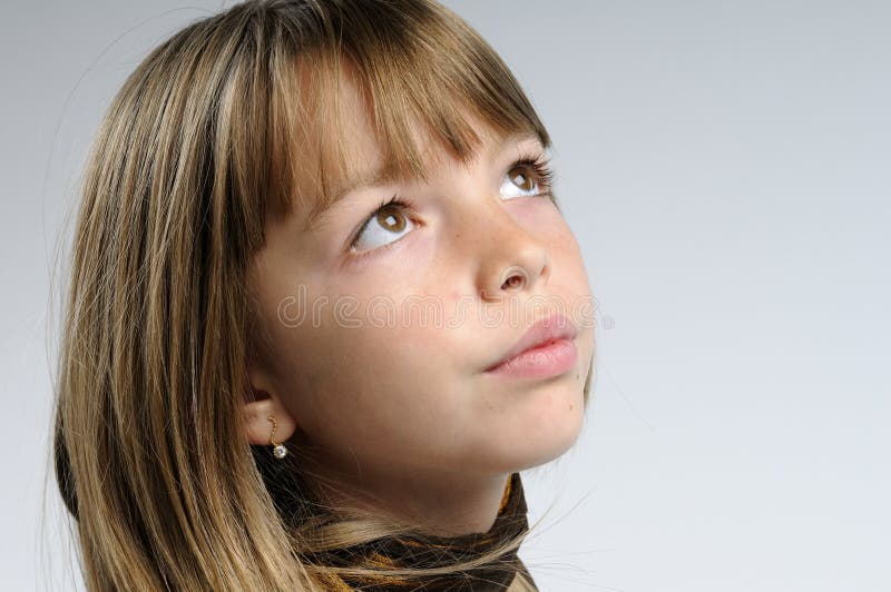 Portrait of beautiful girl