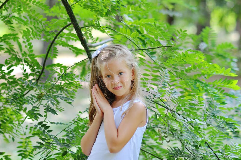 Portrait of beautiful girl stock photo. Image of adult - 21622206