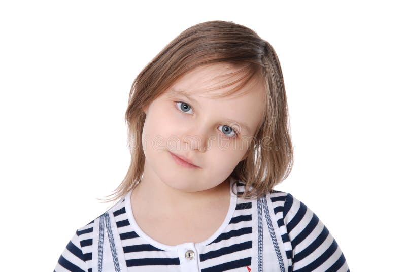 Portrait of beautiful little girl