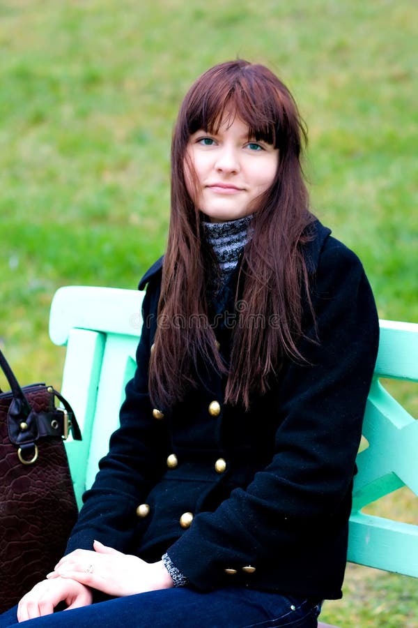Portrait of the beautiful smiling girl royalty free stock photography Portrait of the beautiful smiling girl royalty free stock photography