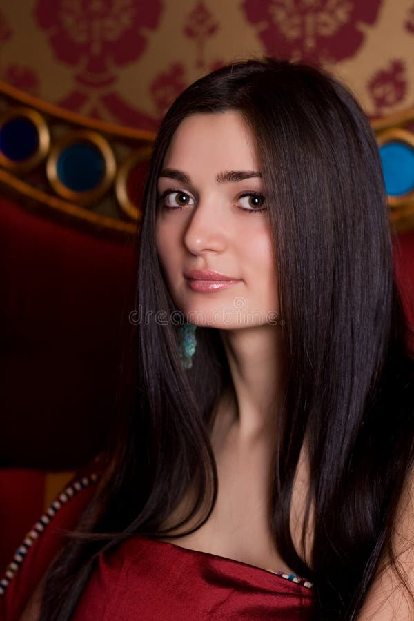 Portrait of beautiful woman