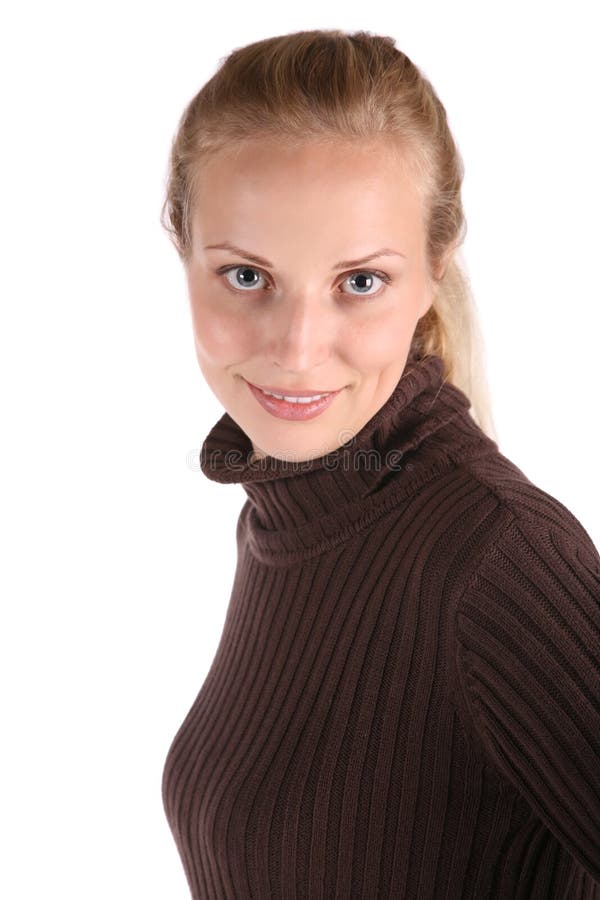 Portrait beautiful woman royalty free stock photo